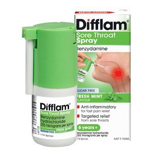 Chemist shop - pharmacy: Difflam Throat Spray (30ml)