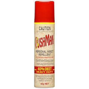 Bushman Heavy Duty Aerosol DEET 40%