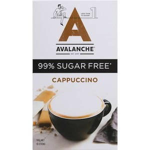 Avalanche 99% Sugar Free Cappuccino 160g