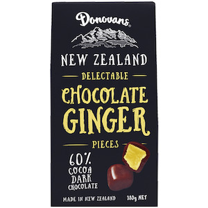 Donovans Dark Chocolate Ginger 180g