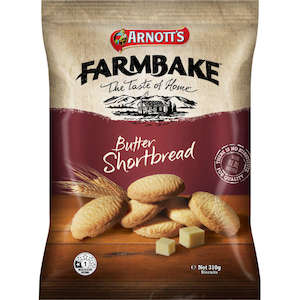 Arnotts Farmbake Cookies Shortbread 310g