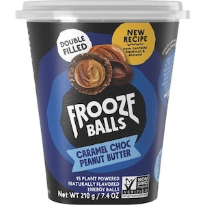 Frooze Balls Snacks Caramel Choc PnB 210g