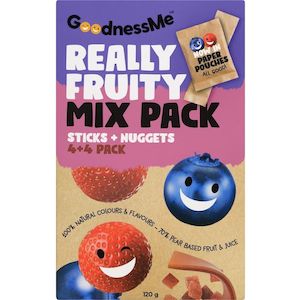 GoodnessMe Sticks & Nuggets Mix Pack 120g