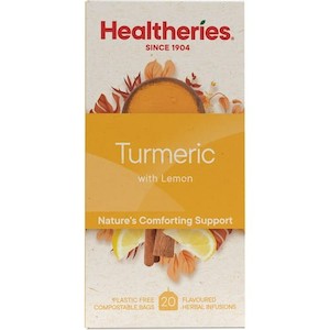 Healtheries Turmeric Tea with Lemon 20pk