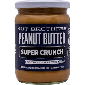 Nut Brothers Peanut Butter Super Crunch 500g