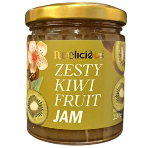 Purelicious Zesty Kiwifruit Jam 220g