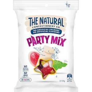 The Natural Confectionery Co Sweets Party Mix 220g