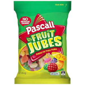 Pascall Fruit Jubes 180g