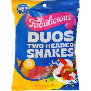 Rj's Fabulicious Duos Two Headed Snakes 192g