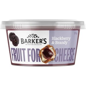 Barker's Blackberry & Brandy Fruit 210g