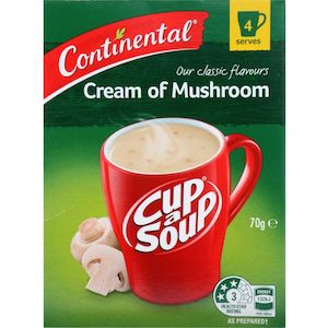 Continental Cup A Soup Cream Of Mushroom