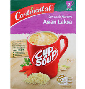 Continental Cup A Soup Asian Laksa