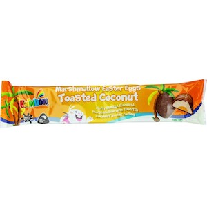 Rainbow Marshmallow Eggs Toasted Coconut 120g