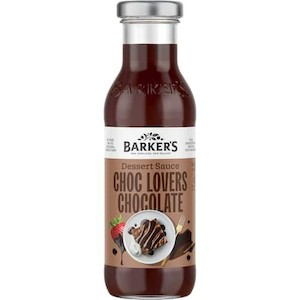 Barkers Choc Lovers Chocolate Dessert Sauce 365g