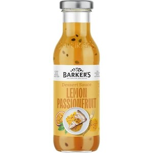 Barkers Passionfruit Lemon Topping 345g