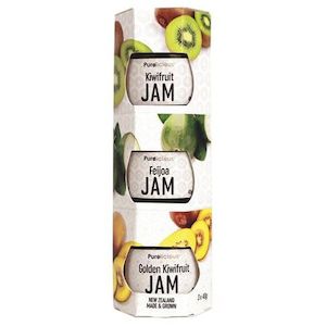 Purelicious Feijoa and Kiwifruit Jams 120g