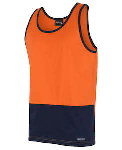 Hi Vis Cotton Singlet 6htcs