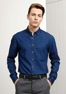 Clothing manufacturing: INDIE MENS LONG SLEEVE SHIRT S017ML