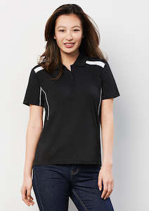 Clothing manufacturing: LADIES UNITED SHORT SLEEVE POLO P244LS