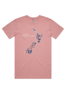 Clothing manufacturing: NZ Map Tee