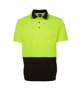 HI-VIS NON CUFF TRADITIONAL POLO   6HVNC