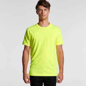 Clothing manufacturing: MENS BLOCK TEE (SAFETY COLOURS) - 5050F