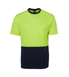 Clothing manufacturing: HI VIS TRADITIONAL T-SHIRT   6HVT