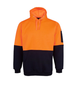 Clothing manufacturing: HI VIS PULLOVER HOODIE   6HVPH