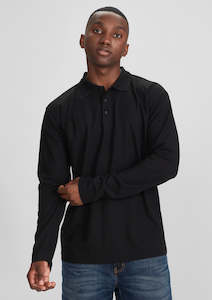 CREW MENS L/S POLO P400ML