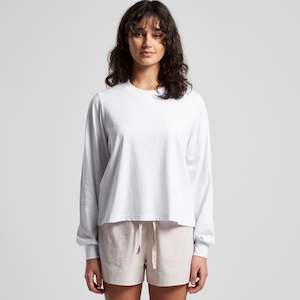 Clothing manufacturing: WO'S SOFT L/S TEE - 4078