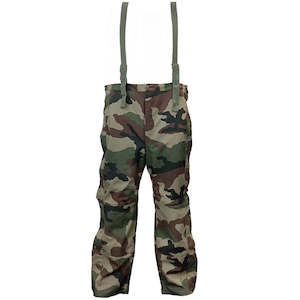 Clothing: French CCE Camo Gore-Tex Trousers