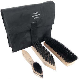 Clothing: German Shoe Cleaning Kit - Black