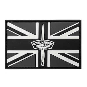 Clothing: Royal Marines Commando Union Jack PVC Patch