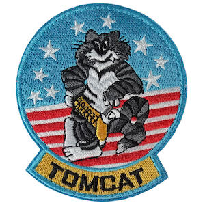 Clothing: US Navy F-14 Tomcat Embroidered Patch