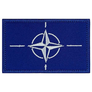 NATO Flag Embroidered Patch