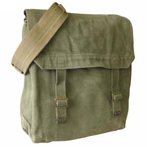 Clothing: British Canvas Shoulder Bag