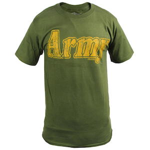 Clothing: 7.62 Design 'Army Retro Green' T-Shirt