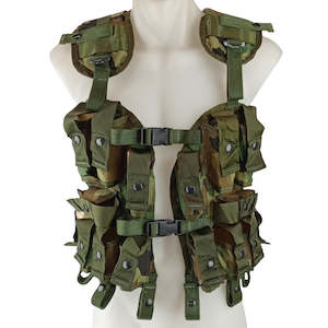 Clothing: USGI Woodland Grenade Load Bearing Vest