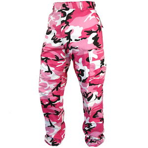 Clothing: Tactical Camo BDU Pants - Pink