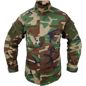 Clothing: Woodland ACU Ripstop Combat Shirt