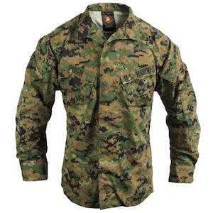 Clothing: USMC MARPAT Woodland Shirt - Grade 2