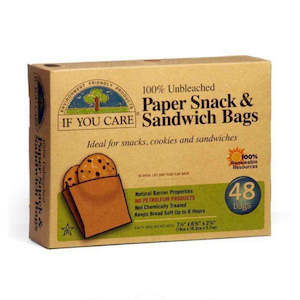 If You Care Paper Snack & Sandwich Bags (48 pack)