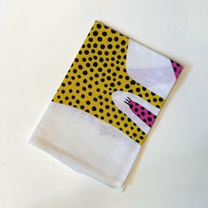 Cheetah Tea Towel (Linen & cotton blend) *** REDUCED TO CLEAR - 15% OFF! ***