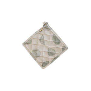 Raine & Humble Lemonade Pot Holder / Trivet - Sage