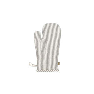 Raine & Humble Manor Stripe Oven Glove - Charcoal