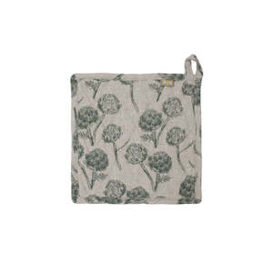 Raine & Humble Artichoke Pot Holder / Trivet - Burnt Olive