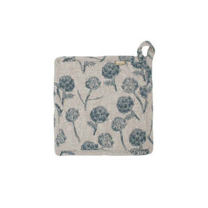 Raine & Humble Artichoke Pot Holder / Trivet - Dark Slate