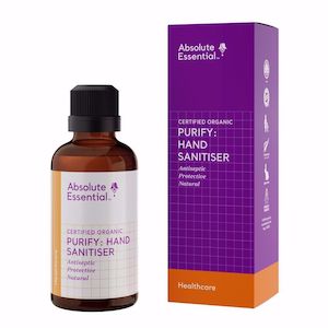 Absolute Essential Purify Hand Sanitiser (Organic) *** REDUCED TO CLEAR - 20% OFF! ***