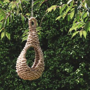 Buri Rope Bird Feeder *** REDUCED TO CLEAR - 20% OFF! ***