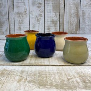 Spanish Terracotta Coloured Small Pots *** REDUCED TO CLEAR - 15% OFF! ***